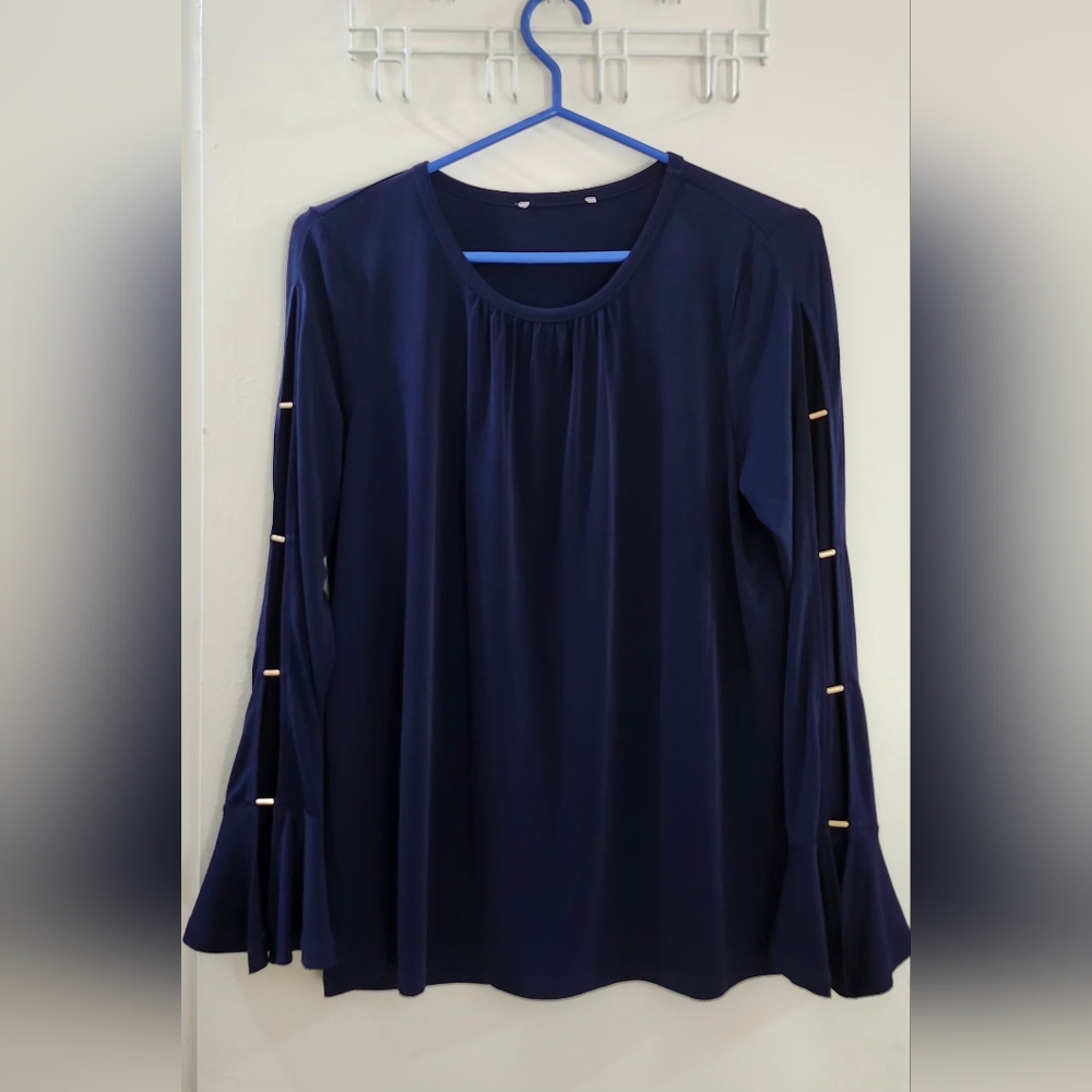 Michael Kors Top with Gold Accents